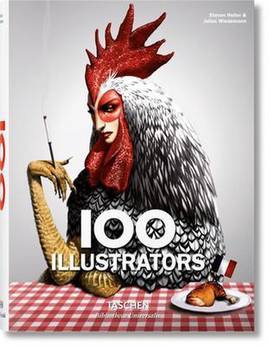 Boek cover 100 Illustrators van Steven Heller (Hardcover)