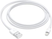 Lightning kabel-- iphone lader kabel - Oplader iPhone - USB - 1 meter - Fast Charger - Snel laden - Geschikt voor iPhone / iPad / iPod