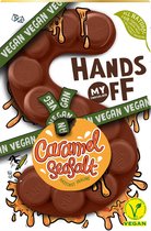 Hands Off - Vegan Chocoladeletter Caramel Zeezout - 8 x 120 Gram