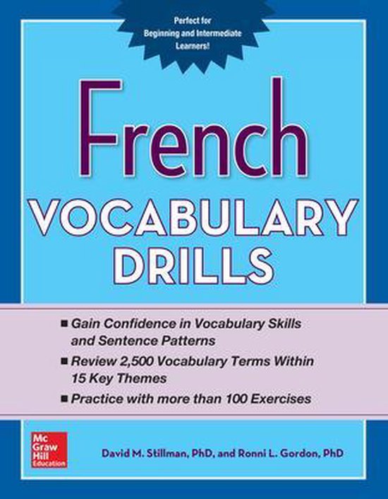 French Vocabulary Drills - cover