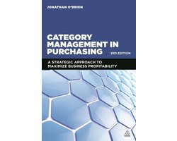 Omslag van Category Management In Purchasing 3E