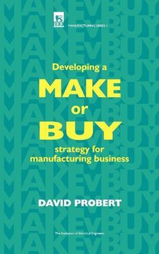 Developing a Make or Buy Strategy for Manufacturing Business - cover
