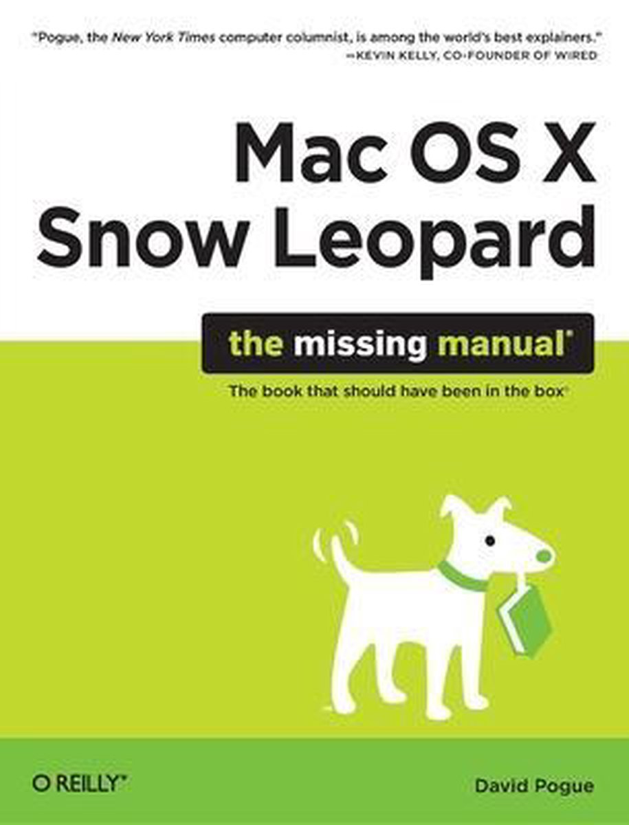 Mac OS X Snow Leopard Missing Manual