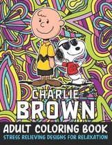 Charlie Brown Adult Coloring Book Stress Relieving Designs For Relaxation