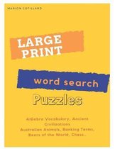 LARGE PRINT Word Search Puzzles