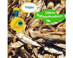 Gedroogde Visjes voor Waterschildpadden - Natuurproduct - 200g