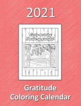 2021 Gratitude Coloring Calendar