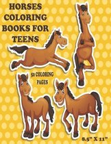 Horses Coloring Books For Teens