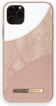 iDeal of Sweden Fashion Case Atelier voor iPhone 11 Pro/XS/X Blush Pink Snake