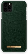 iDeal of Sweden Saffiano Backcover iPhone 11 Pro Max hoesje - Groen