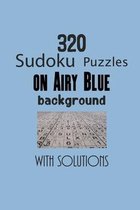 320 Sudoku Puzzles on Airy Blue background with solutions