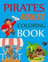 Pirates Adults Coloring Book