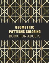 Geometric Patterns Coloring Book for Adults