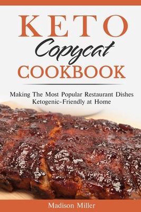 Keto Diet Cookbook- Keto Copycat Cookbook - cover