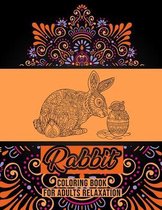 Rabbit Coloring Book For Adults Relaxation