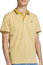 Jack & Jones Premium Bluwin Poloshirt - Mannen - geel - zwart
