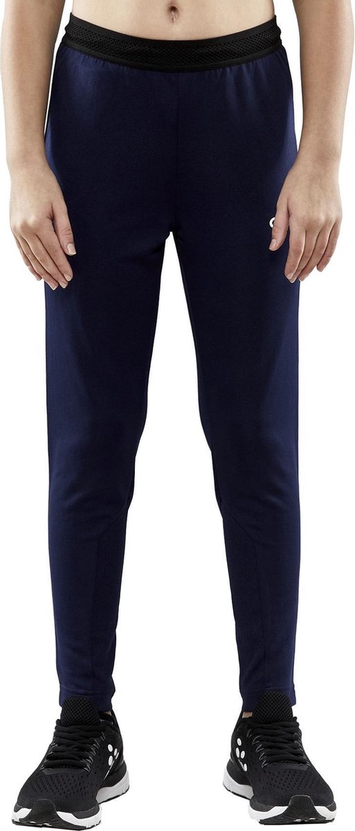 Craft Evolve Slim Sportbroek - Maat 146  - Unisex - navy 146/152