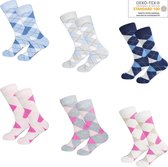 12 PAAR Sokken Heren | Sokken Dames | Katoen | Maat 39-42 | Multicolor | Duurzaam |
