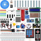 Lafvin Raspberry Pi starter kit - 189 Delig - Pi3, Pi4 & Pico - Afstandsbediening, motor, diverse sensoren - Engelstalige DVD met handleidingen