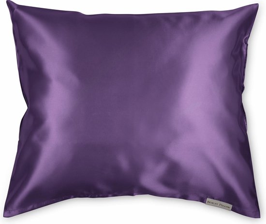 Beauty Pillow - Kussensloop - 60 x 70 cm - Aubergine | bol.com