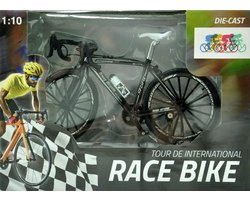 Die Cast - Tour De International Race Bike - Black