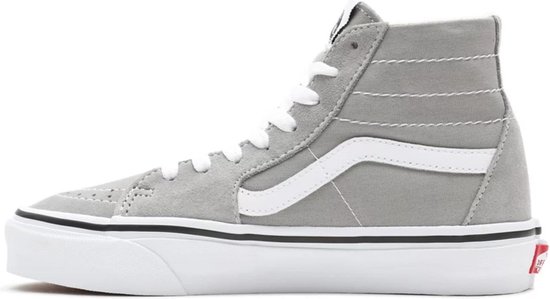 vans sk8 hi grey suede