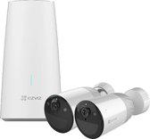 Ezviz BC1 B2: beveiligingscamera/ beveiligingssysteem met spotlicht en kleurnachtzicht - tot wel 365 dagen batterij - Voor binnen & buiten - 2 stuks