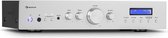 auna AMP-CD608 DAB HiFi-stereo versterker - geïntegreerde DAB+ radio-  Bluetooth -   optische ingang  - afstandsbediening - 4x100W RMS