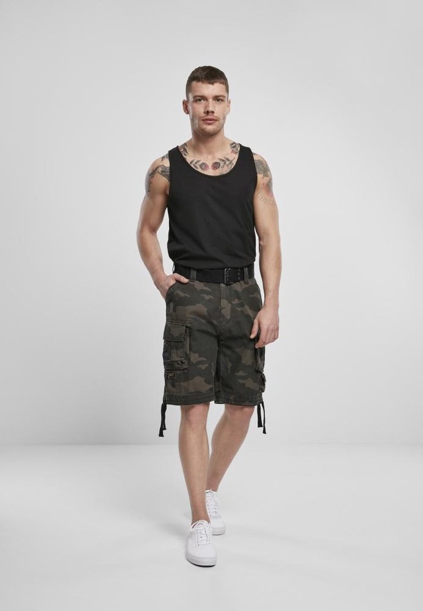 Brandit Savage Vintage Heren Shorts donkercamouflage XXL Donker Camouflage