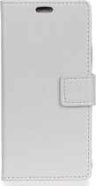 Nokia 9 PureView Hoesje - Mobigear - Wallet Serie - Kunstlederen Bookcase - Wit - Hoesje Geschikt Voor Nokia 9 PureView
