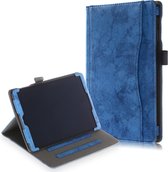 Mobigear Folio Bookcase Geschikt voor Samsung Galaxy Tab A 10.1 (2019) - Marmer Blauw