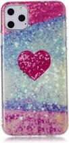 Apple iPhone 11 Pro Max Hoesje - Mobigear - Design Serie - TPU Backcover - Hearts - Hoesje Geschikt Voor Apple iPhone 11 Pro Max