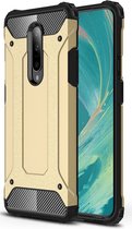 OnePlus 7 Pro Hoesje - Mobigear - Outdoor Serie - Hard Kunststof Backcover - Goud - Hoesje Geschikt Voor OnePlus 7 Pro