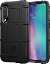 Xiaomi Mi 9 SE Hoesje - Mobigear - Rugged Shield Serie - TPU Backcover - Zwart - Hoesje Geschikt Voor Xiaomi Mi 9 SE