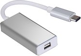 Mobigear USB-C naar Mini DisplayPort Adapter - Zilver