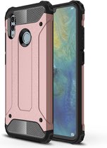 Huawei P Smart (2019) Hoesje - Mobigear - Outdoor Serie - Hard Kunststof Backcover - Roségoud - Hoesje Geschikt Voor Huawei P Smart (2019)