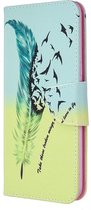 LG K61 Hoesje - Mobigear - Design Serie - Kunstlederen Bookcase - Feather - Hoesje Geschikt Voor LG K61