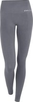 Sportlegging - Naadloos - Hoge taille - Donkergrijs - Maat L