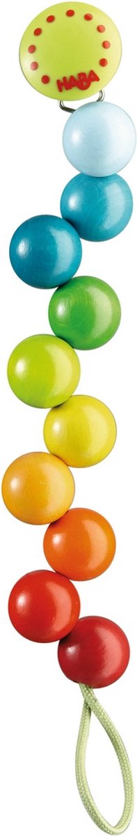 Goedkoopste Haba Speenketting Kinderwagen accessoire Regenboogparels