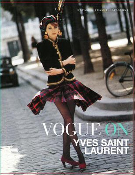 Vogue on Yves Saint Laurent - cover