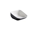 ACR Bianco Perla - Serviesgoed - Bowl - Porcelain - 11 cm - 6 Stuks - Wit- Vierkant