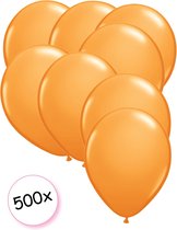 Ballonnen Oranje 500 stuks 27 cm | EK ballonnen | WK Ballonnen | Koningsdag | Straatfeest | Holland | Voetbal