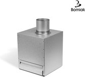 Cold Smoke Adapter Stainless Steel