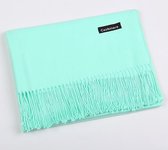 - Stijlvol- Comfortabel - Sjaal - Pashmina - Unisex - Cashmere - Kasjmier - 200X70cm - Mint - Groen -