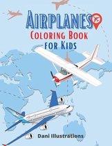 Airplanes coloring book for kids