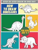How To Draw Dinosaurs For Kids Age 4-7