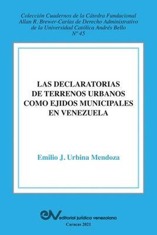 La Declaratoria de Terrenos Urbanos Como Ejidos Municipales  ... - cover