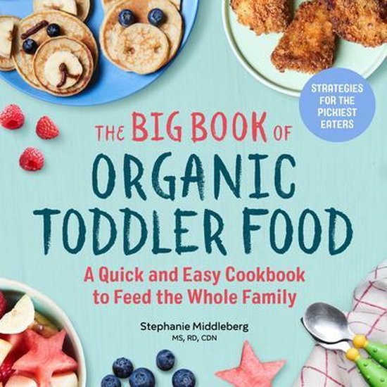 The Big Book of Organic Toddler Food - cover