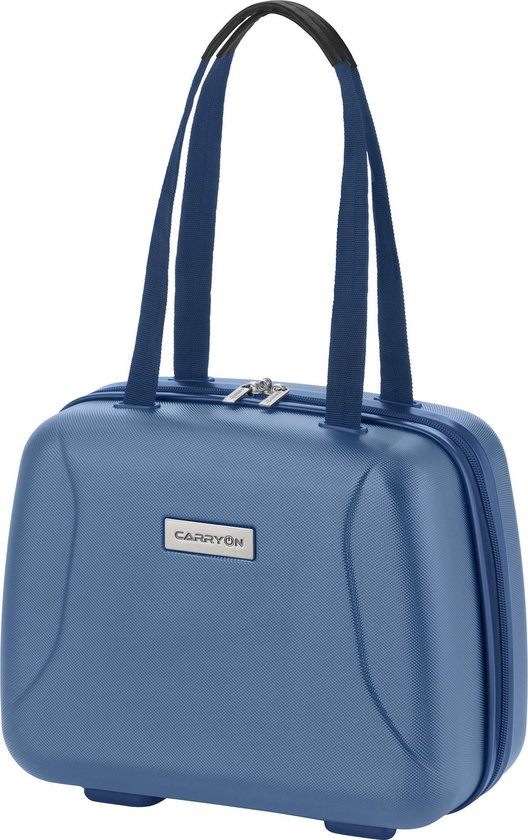 CarryOn Skyhopper Beautycase 13 Ltr - Make-up Koffer - Luxe Toilettas - Met Cijferslot - Maat: 33,5 x 28 x 18 - Blauw - CarryOn