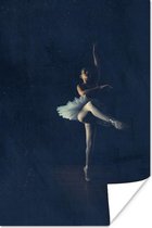Poster Jonge ballerina - 20x30 cm